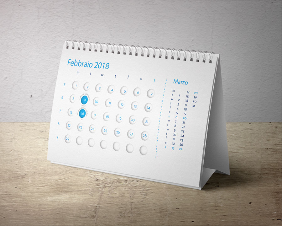 Calendari da tavolo e da parete