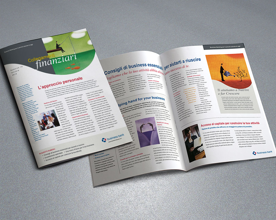 Cataloghi, magazine e brochure punto metallico