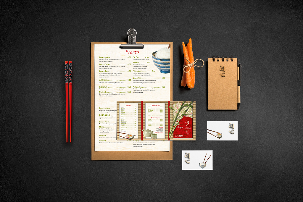 Stationery e ambientazioni grafiche